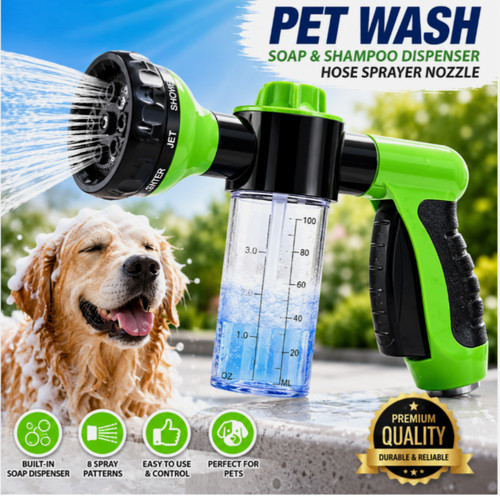 Spruzzatore tubo bagno animali - bagno,