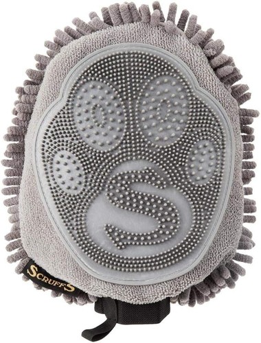 Guantone microfibra grigio - microfibra,