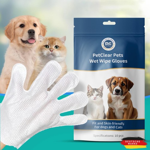 Pcpetclear guanto per - per, animali
