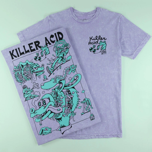 Shirt killer acid dog daze - t-shirt,